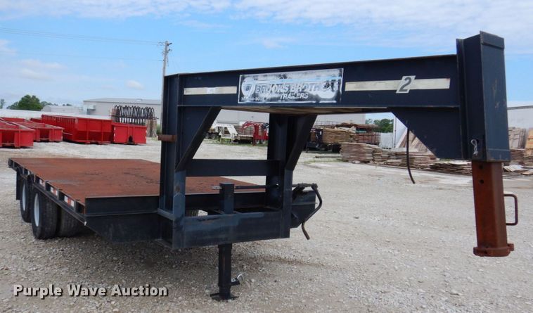 image for item KR9268 1997 Brooks Brothers  equipment trailer