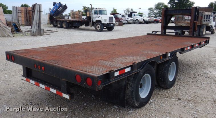 image for item KR9268 1997 Brooks Brothers  equipment trailer