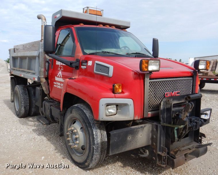 image for item KR9270 2003 GMC C8500  dump truck