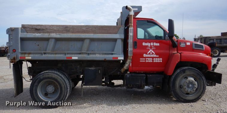 image for item KR9270 2003 GMC C8500  dump truck
