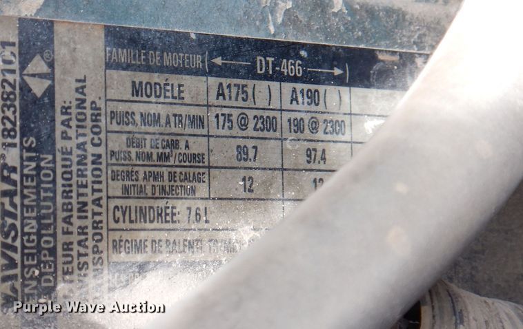 image for item KR9271 1995 International 4900  dump truck