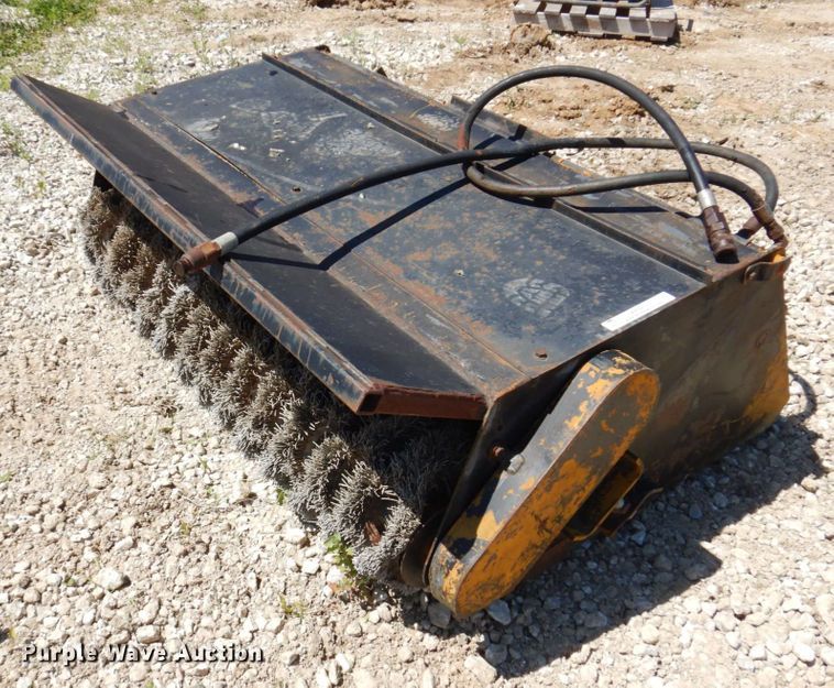 image for item KR9275 60" W skid steer sweeper