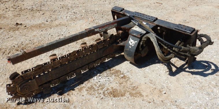 image for item KR9278 Bobcat LT313  skid steer trencher