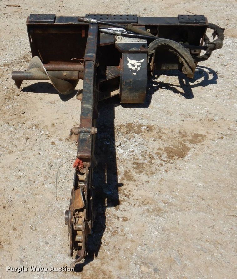 image for item KR9278 Bobcat LT313  skid steer trencher