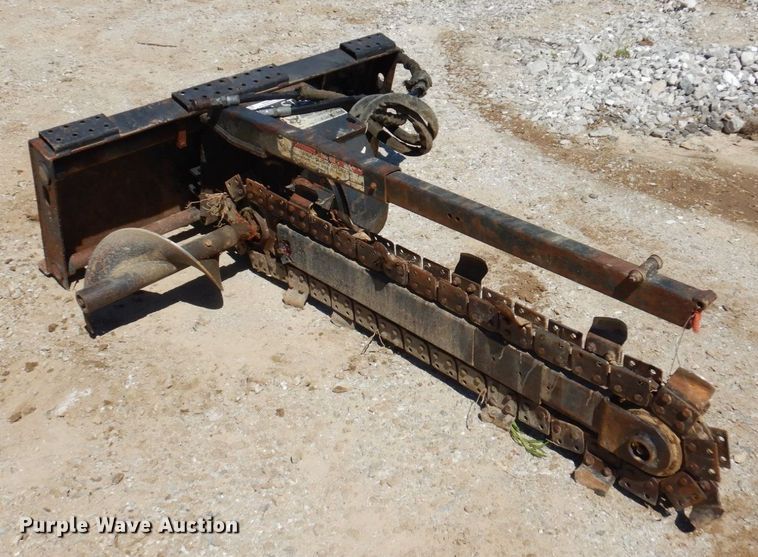 image for item KR9278 Bobcat LT313  skid steer trencher