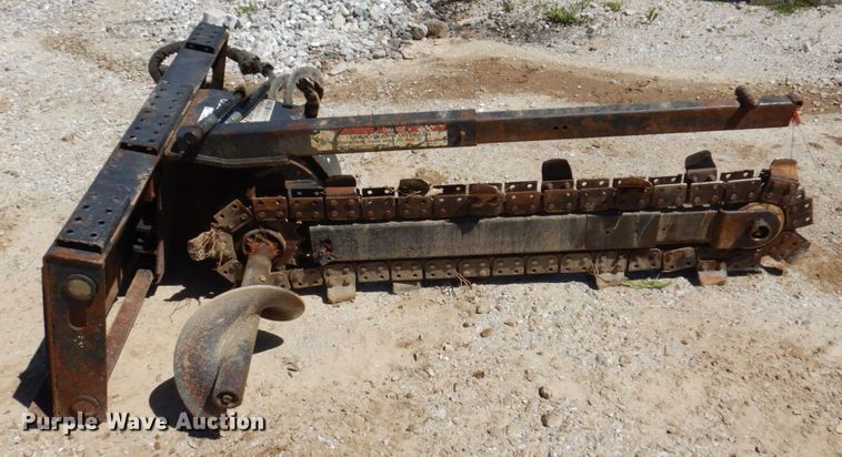 image for item KR9278 Bobcat LT313  skid steer trencher