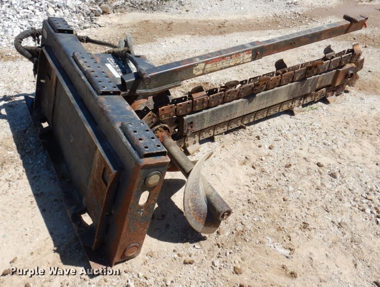 image for item KR9278 Bobcat LT313  skid steer trencher