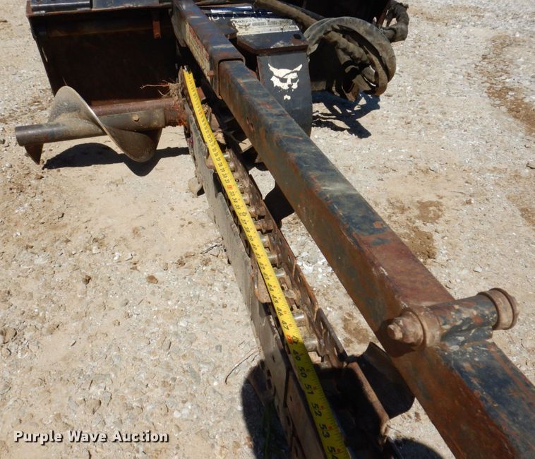image for item KR9278 Bobcat LT313  skid steer trencher