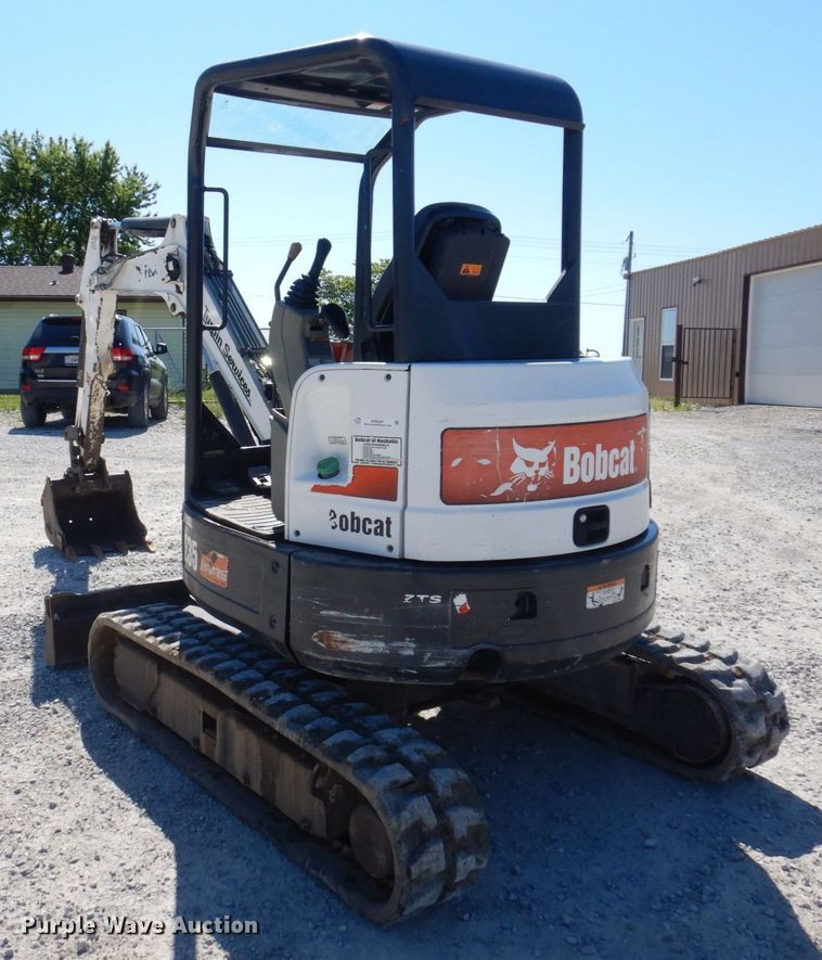 image for item KR9287 2013 Bobcat E35  mini excavator