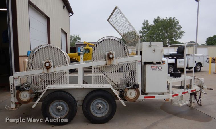 image for item KR9290 1999 LA Woods TR2DP  reel trailer