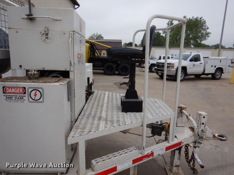 image for item KR9290 1999 LA Woods TR2DP  reel trailer