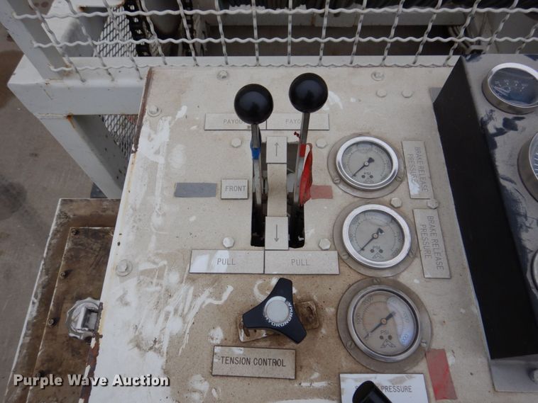 image for item KR9290 1999 LA Woods TR2DP  reel trailer