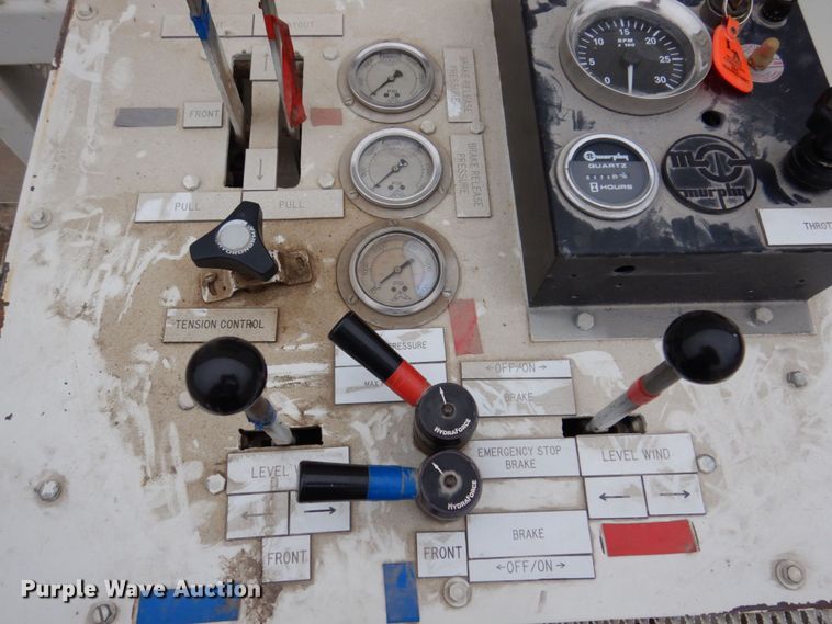 image for item KR9290 1999 LA Woods TR2DP  reel trailer