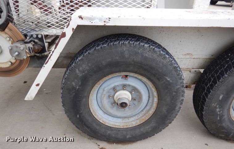 image for item KR9290 1999 LA Woods TR2DP  reel trailer