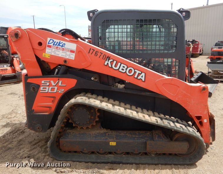 image for item KS9910 Kubota SVL90-2  tracked skid steer loader