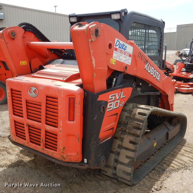image for item KS9910 Kubota SVL90-2  tracked skid steer loader