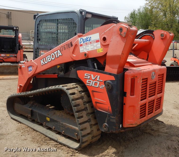 image for item KS9910 Kubota SVL90-2  tracked skid steer loader
