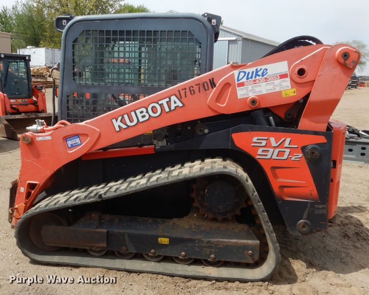 image for item KS9910 Kubota SVL90-2  tracked skid steer loader