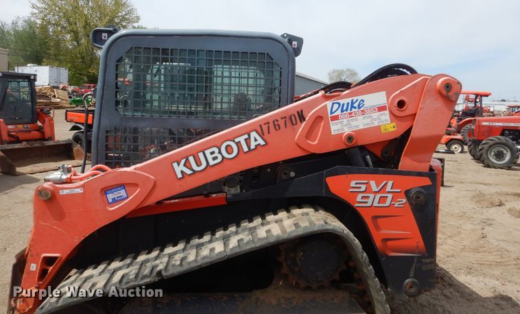 image for item KS9910 Kubota SVL90-2  tracked skid steer loader