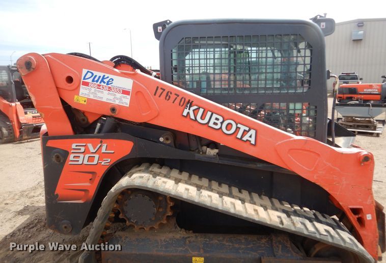 image for item KS9910 Kubota SVL90-2  tracked skid steer loader