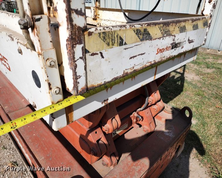 image for item KT9885 Snorkel SL25 Wildccat  scissor lift