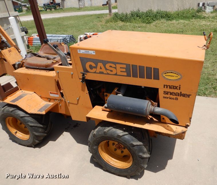 image for item LP9348 1993 Case Maxi Sneaker Series B  cable plow