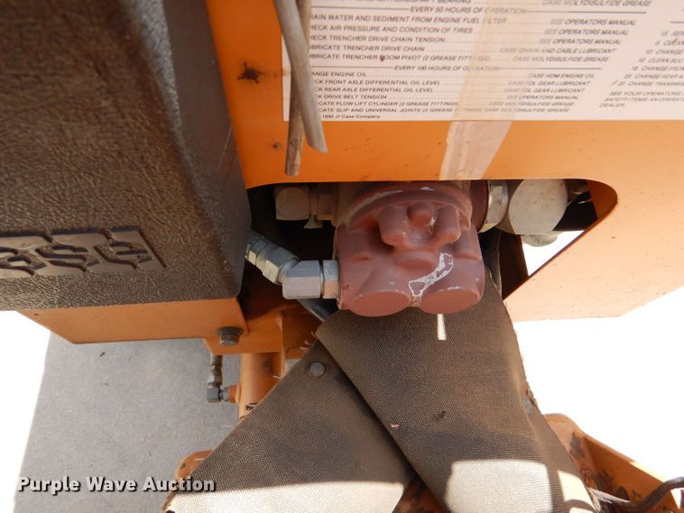 image for item LP9348 1993 Case Maxi Sneaker Series B  cable plow