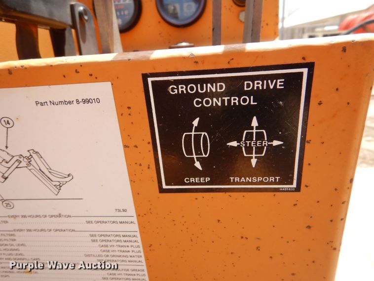 image for item LP9348 1993 Case Maxi Sneaker Series B  cable plow