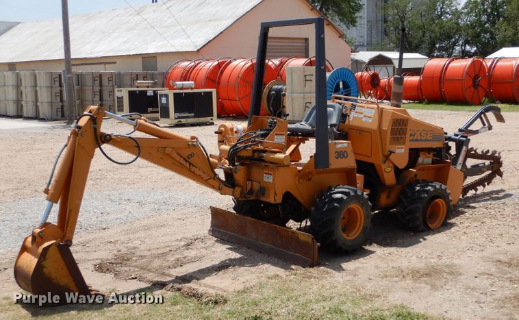 image for item LP9349 2001 Case 360  trencher