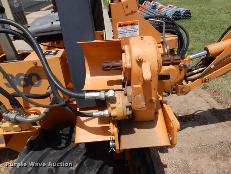 image for item LP9349 2001 Case 360  trencher