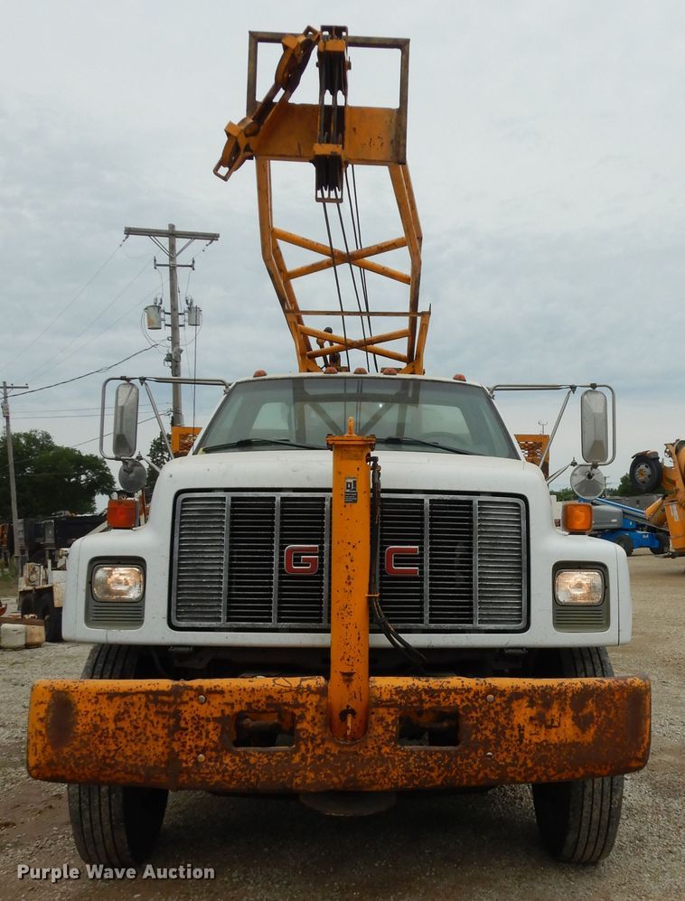 image for item MD9145 1998 GMC C7500  drilling rig truck