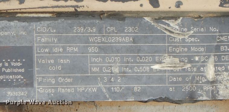 image for item MD9145 1998 GMC C7500  drilling rig truck