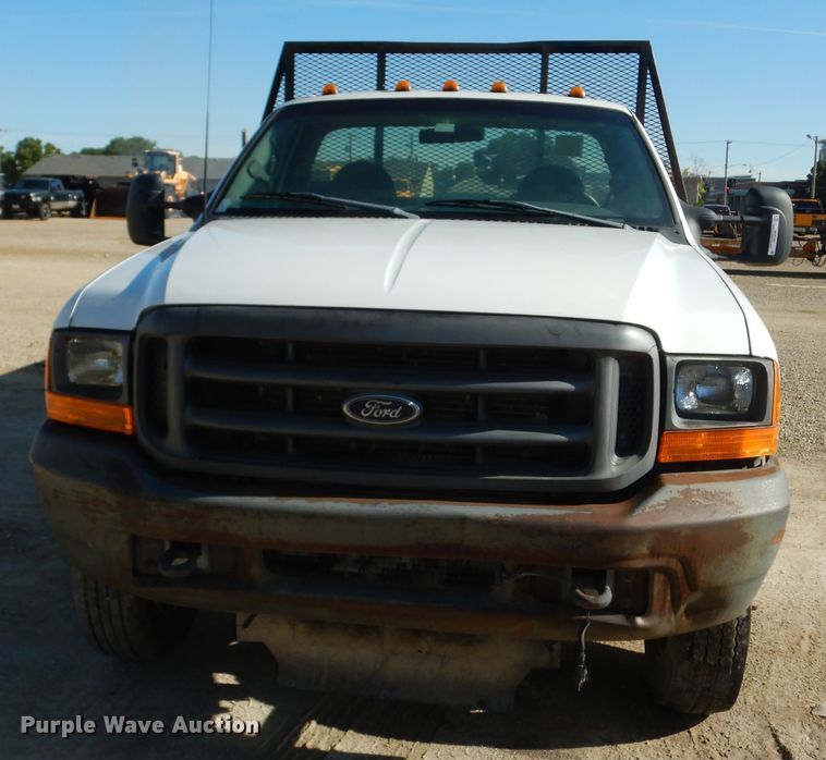 image for item MD9188 1999 Ford F550 Super Duty  dump flatbed truck