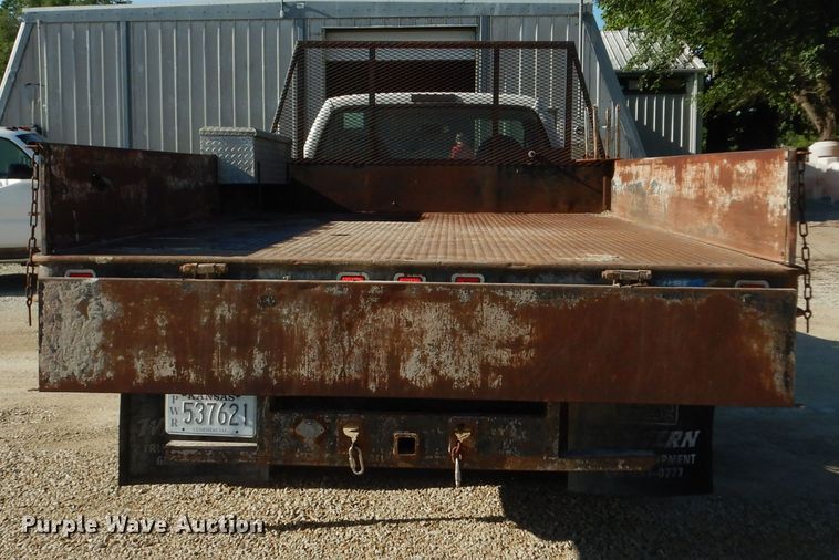 image for item MD9188 1999 Ford F550 Super Duty  dump flatbed truck