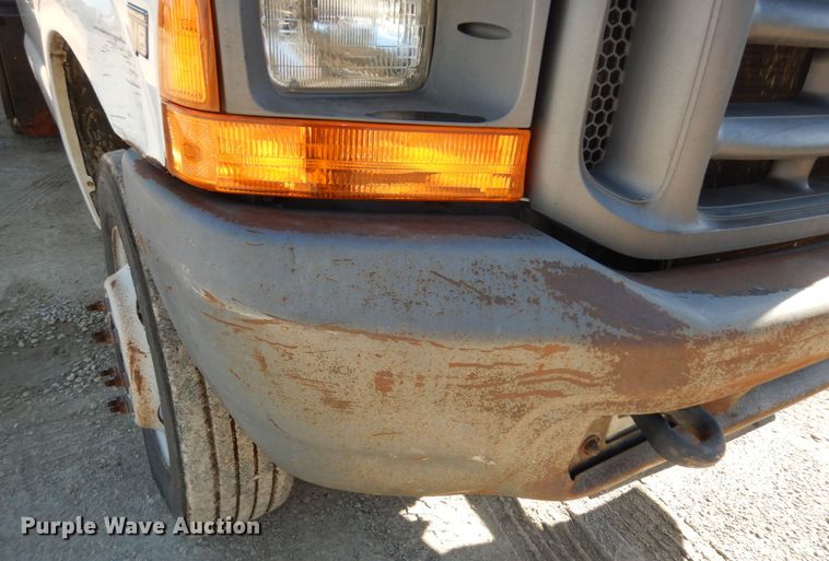 image for item MD9188 1999 Ford F550 Super Duty  dump flatbed truck