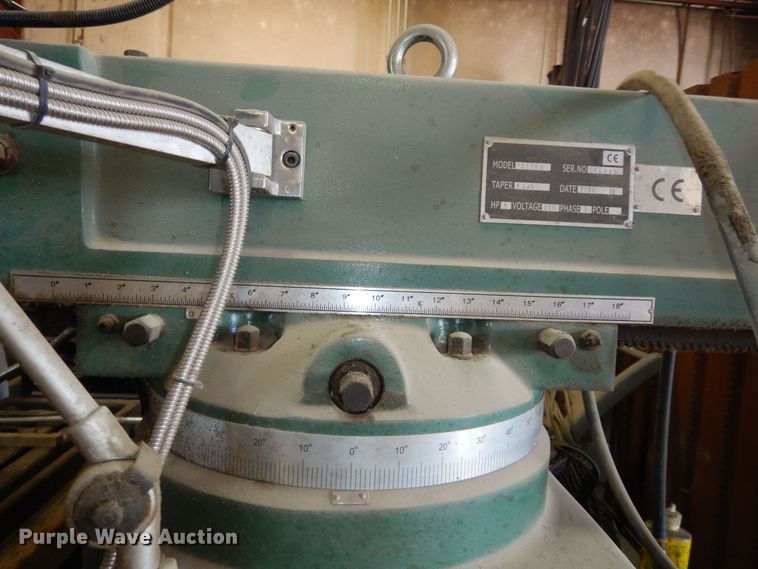 image for item MD9220 2008 Grizzly X6330B  milling machine