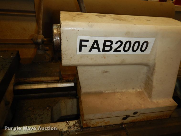 image for item MD9223 2010 Grizzly G0600  big bore metal lathe