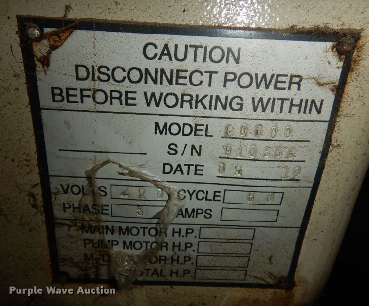 image for item MD9223 2010 Grizzly G0600  big bore metal lathe