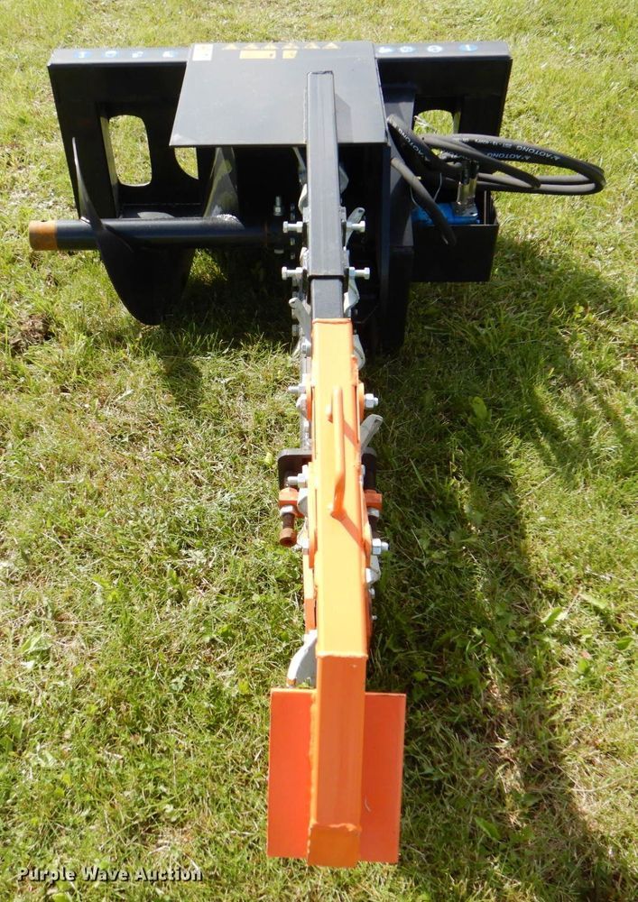 image for item MF9105 2021 Mower King ECSSCT72  skid steer trencher