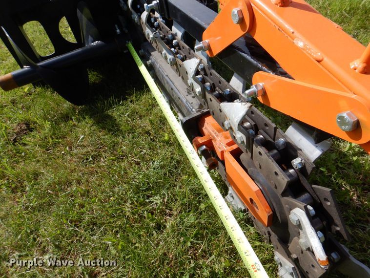 image for item MF9105 2021 Mower King ECSSCT72  skid steer trencher