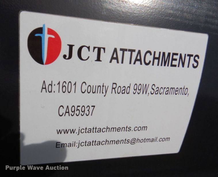 image for item MF9109 2022 JCT  skid steer broom