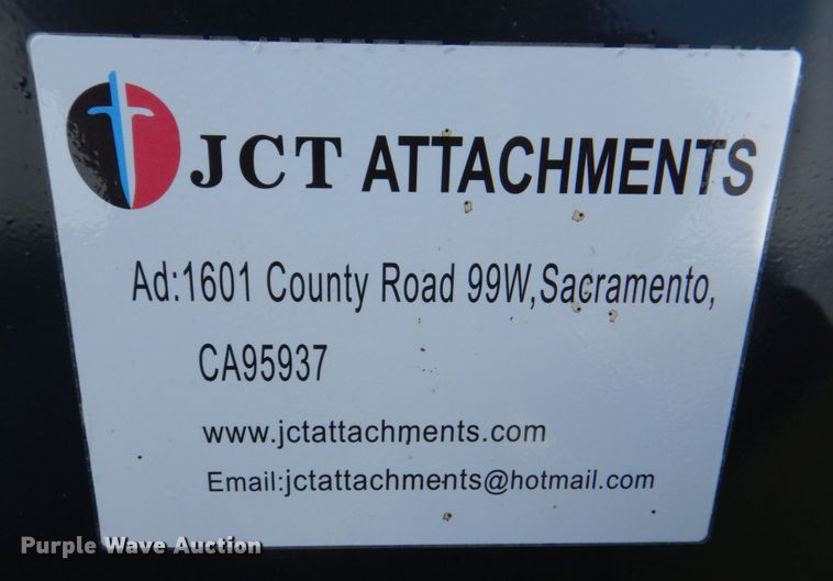 image for item MF9110 2022 JCT  skid steer sweeper