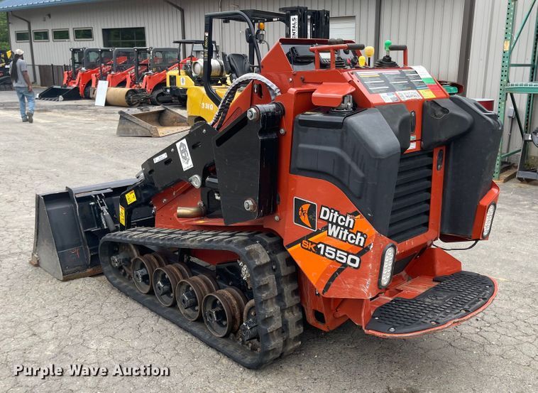 image for item MJ9785 2018 Ditch Witch SK1550  compact utility loader