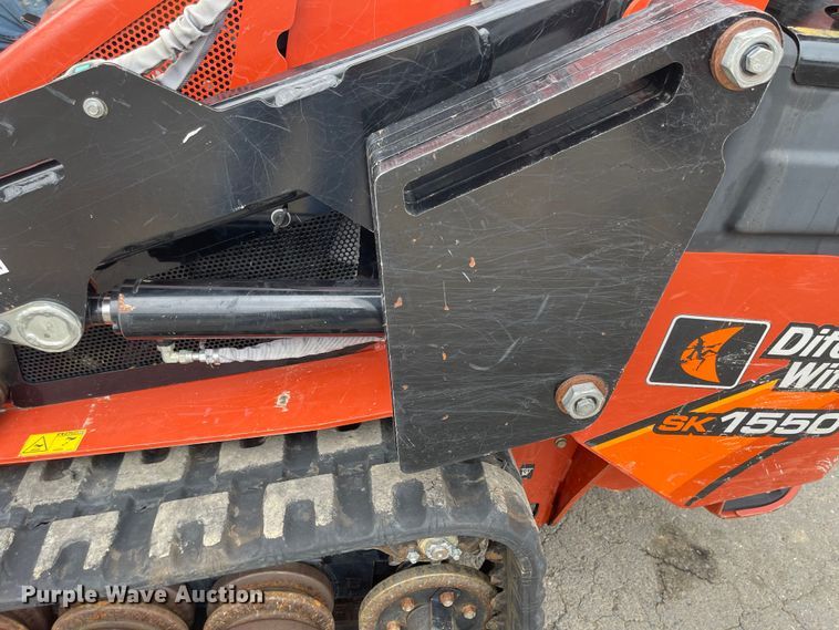 image for item MJ9785 2018 Ditch Witch SK1550  compact utility loader