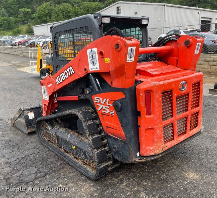 image for item MJ9787 2019 Kubota SVL75-2  tracked skid steer loader