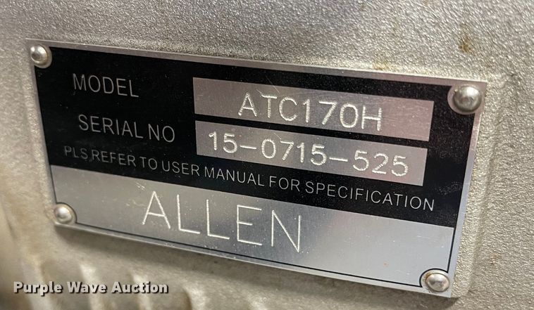 image for item MJ9789 Allen ATC170H  plate compactor