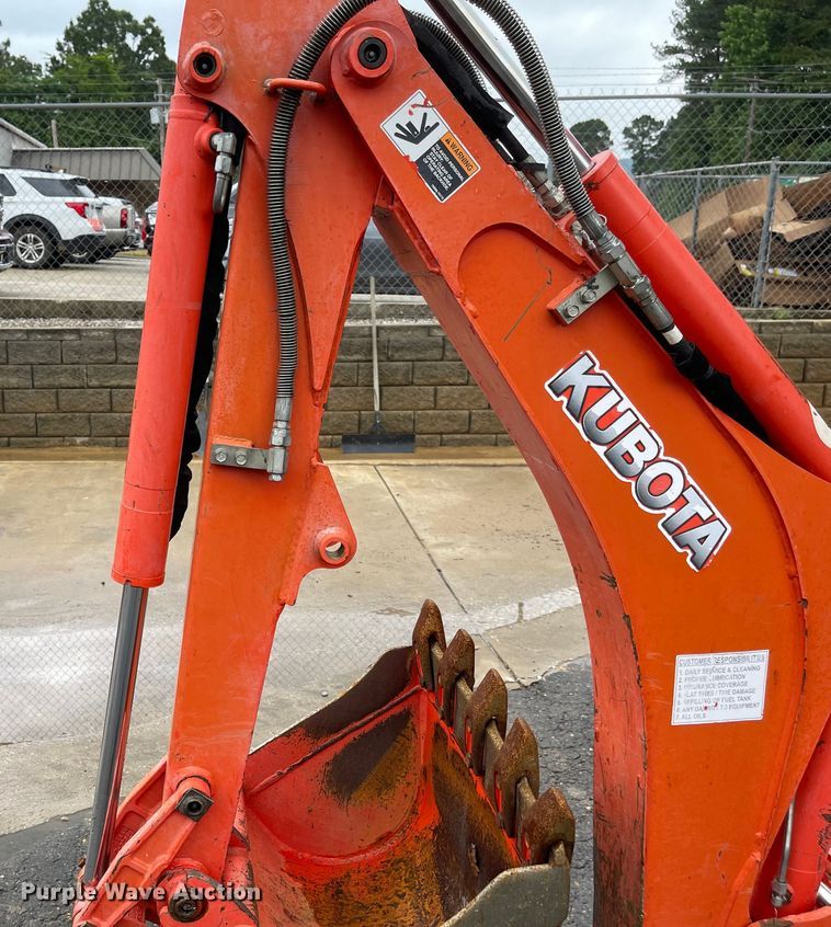 image for item MJ9790 2016 Kubota B26  backhoe
