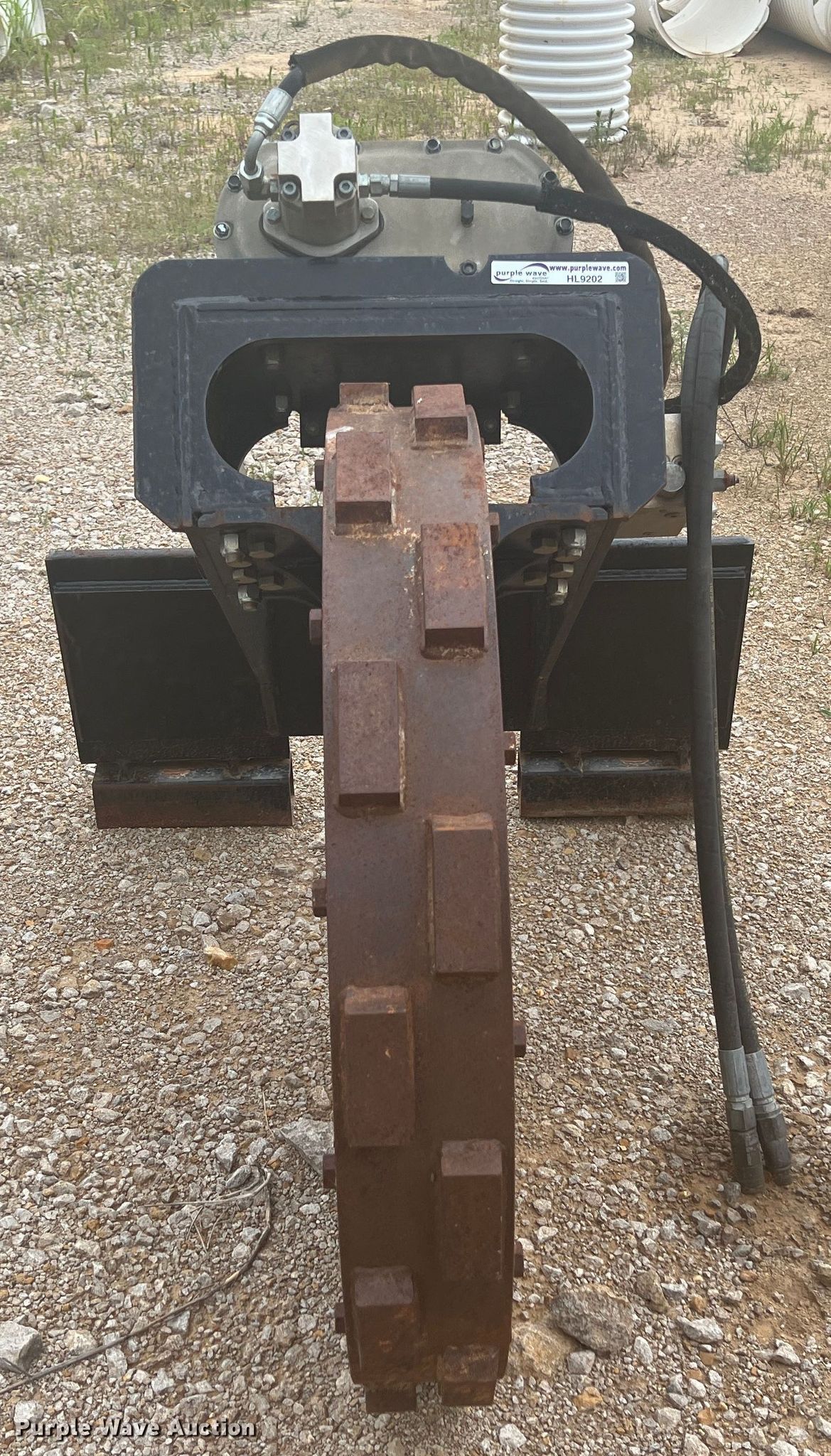 Trench Grader SP42 skid steer trench compactor in Fredonia, KS Item HL9202 sold Purple Wave