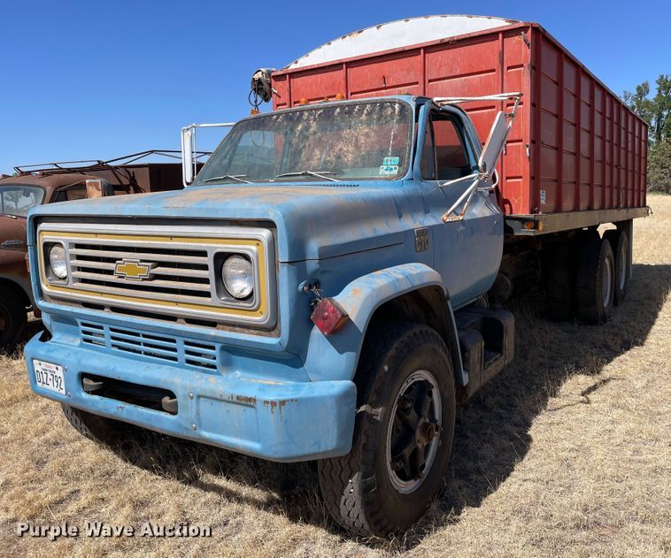 image for item DJ5137 1979 Chevrolet C70  grain truck