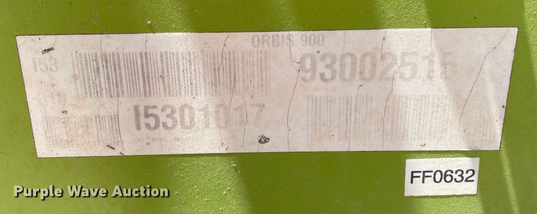 image for item DJ5239 2016 Claas Orbis 900  rotary forage head